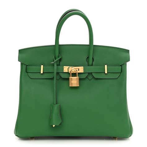 HERMES Swift Birkin 25 Cactus 1097072 